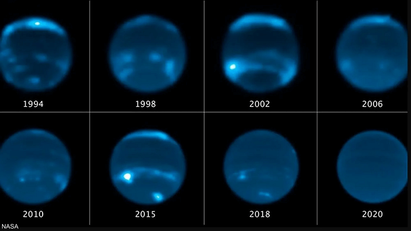 Étude Révèle une Disparition Rapide des Nuages de Neptune liée au Cycle Solaire